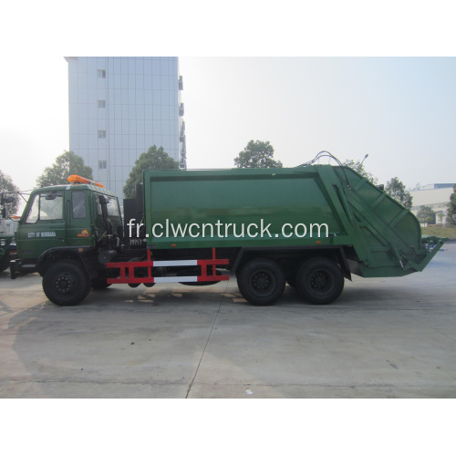 Exporter vers le Kenya Dongfeng 16cbm Green Waste Truck